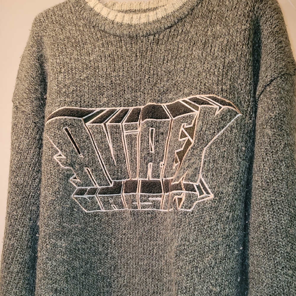 Vintage Avirex Sweater (grayish green)